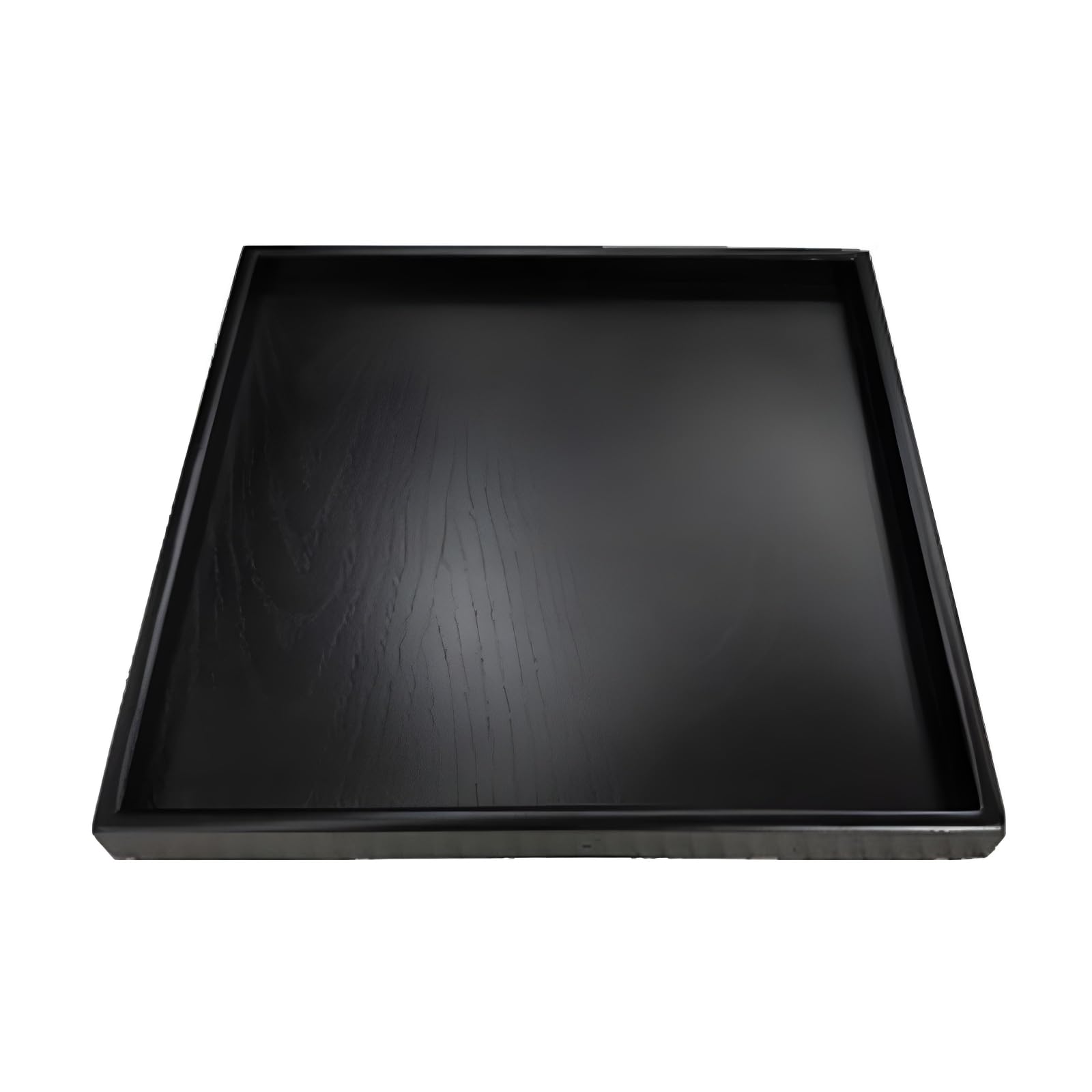 Zihpil Wooden Serving Tray, Decorative Trays In Various Shapes, Modern Simple Rectangle Cake Board, Plate for Kitchen, Living Room, Breakfast, Party, Food, Drinks, Decoration(E,9.4 * 0.9in)