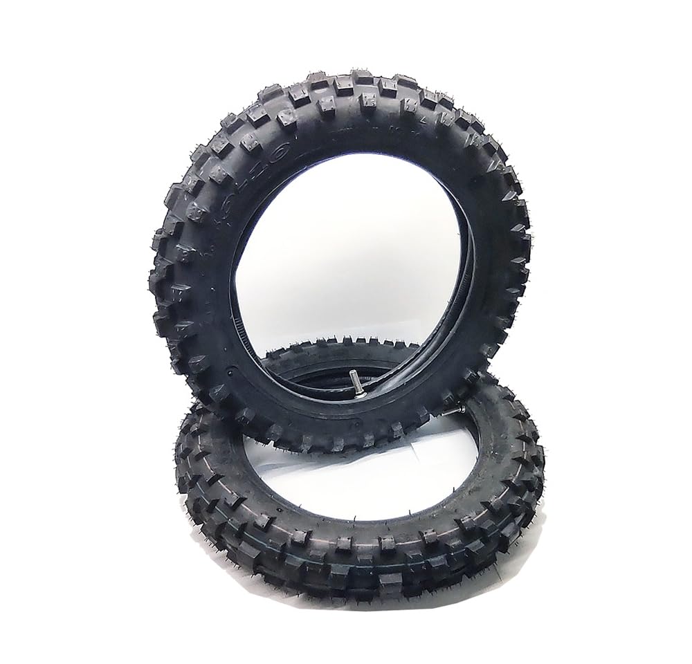 Gomma Ruota 2.50-10 con camera daria per Viron 1000w Ncx Tigershark e minimoto