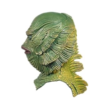 半魚人マスク（ギルマン）モンスターマスク！ Amazon | [マンブルズ] 大アマゾンの半魚人 ギルマン ラバー