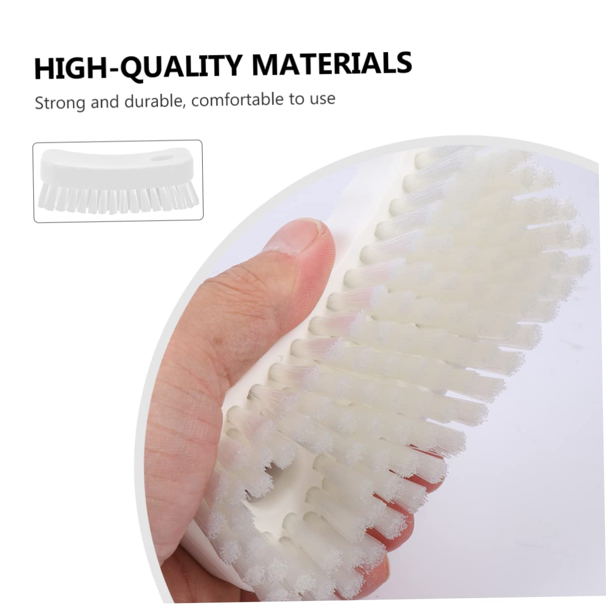 Healeved Spazzole Per Unghie Setole Morbide Ed Elastiche Per Ufficio Bagno e Cucina.