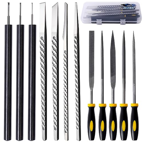 Pro Grade 3D Printing Tool Kit,High Manganese Steel 3D Printer Spatula,Diverse 3D Printer Cleaning kit,Including Storage Box,for Remove,Trim and Finish 3D Print,Model Building