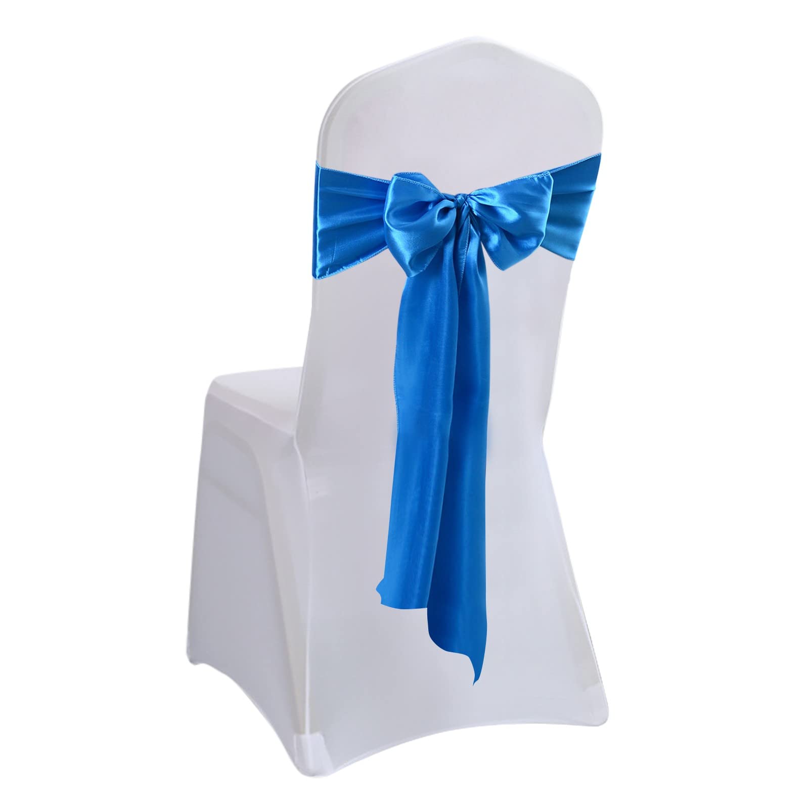125 Stück Satin-Stuhlschleifen Für Hochzeiten & Feste - Elegante Deko, Einfach Zu Binden