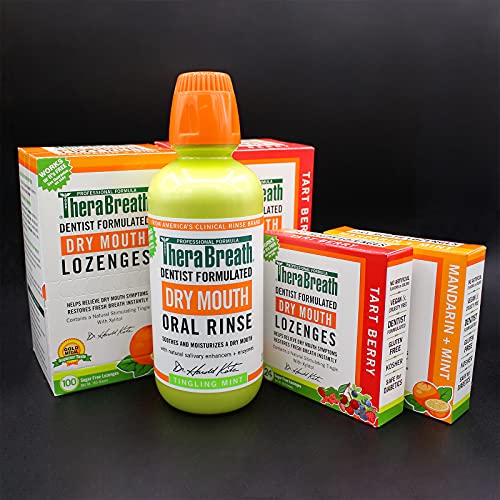 Therabreath 697029241127 Dry Mouth Dentist Formulated Sugar-Free Lozenges thumb #3