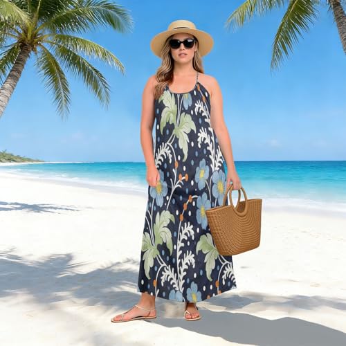 Robe caraco décontractée fluide contre la chaleur des vacances - 4