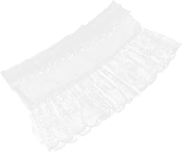 STAHAD 1Pc Cortina Cortinas Estilo Pastoral Cortina De Renda Topper Cortinas Vintage Persianas Transparentes Cortinas Brancas Cortinas De Janela Cortina Curta Cortina Prática Cortina De