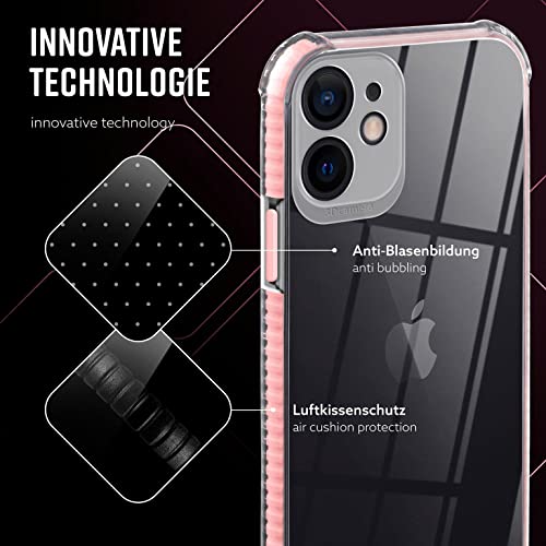 Coque silicone transparent iPhone 12 ONEFLOW avec protection antichoc