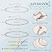 LOYALLOOK Ankle Bracelets for Women Waterproof, Silver Twist Chain Beaded Anklets Set, Dainty Layered Anklets for Women Non Tarnish Summer Beach Foot Jewelry Adjustable Size