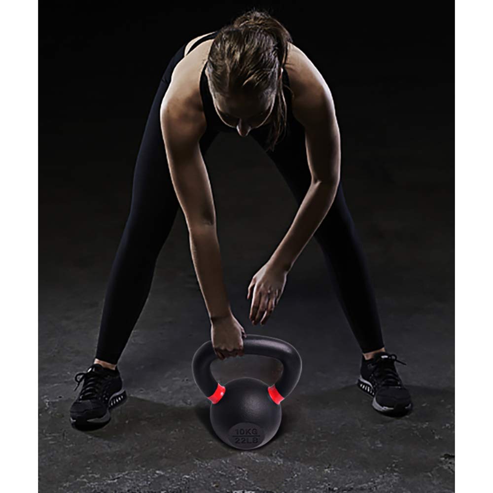 鋳鉄 ケトルベル 黒(28kg)―① Amazon.co.jp: ケトルベル HUAHUA フィットネスケトルベル、4kg、8kg