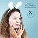 FACETORY K Beauty Face Mask Skin Care - Woah That H2O 2-Step Sheet Mask with Ceramide & Sodium Hyaluronate | Moisturizing, Balancing (5 Pack)