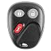 KeylessOption Replacement 3 Button Keyless Entry Remote Control Key Fob Compatible with 15008008, 15008009, 15051014