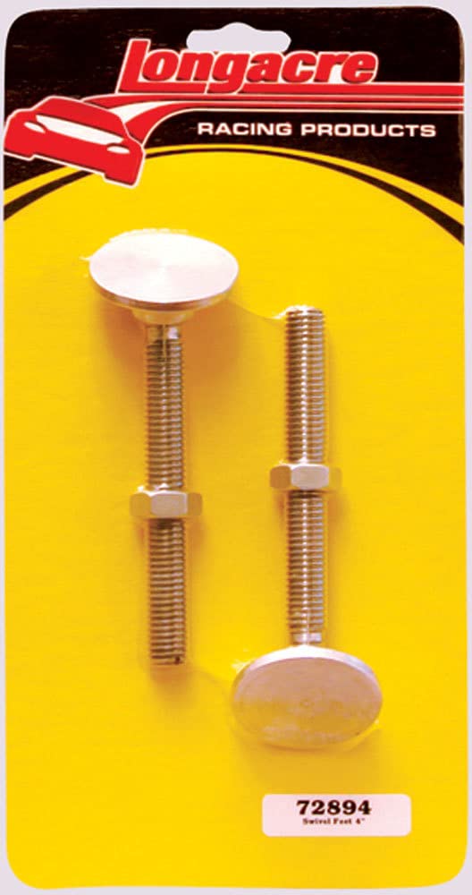 Longacre Racing Swivel FEET 4 INCH 2 PK