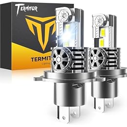 Termitor 2026 H4/9003 Light Bulbs, 130,000LM 15X Super Bright Special Bulb