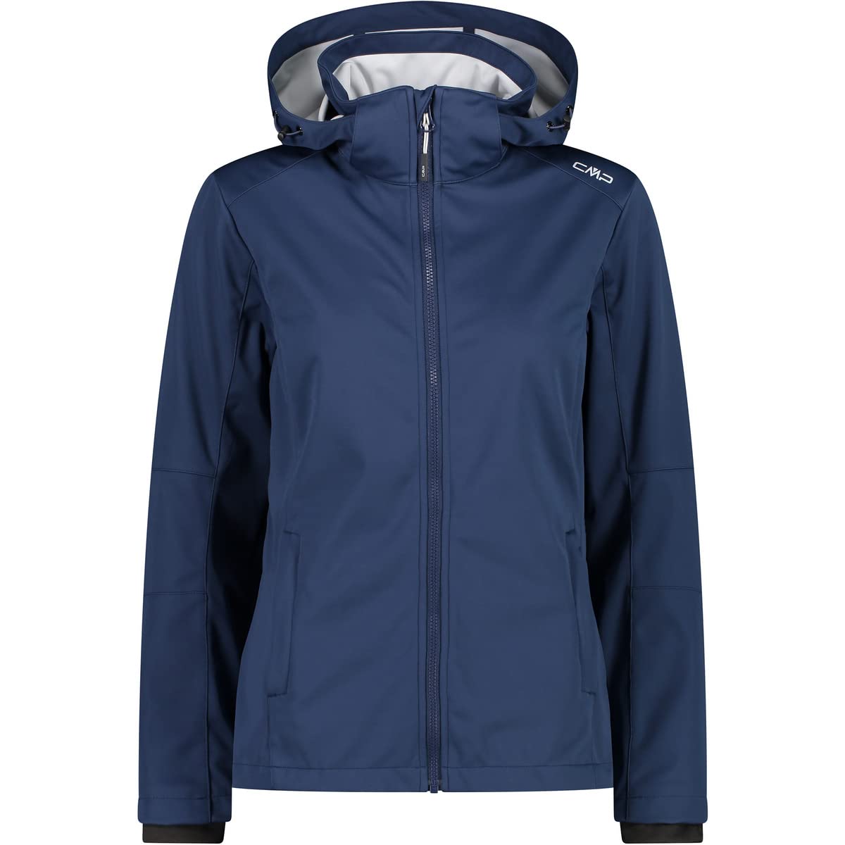 CMP Giacca In Light Softshell Da Donna Con Cappuccio Removibile Softshell Jacket Donna