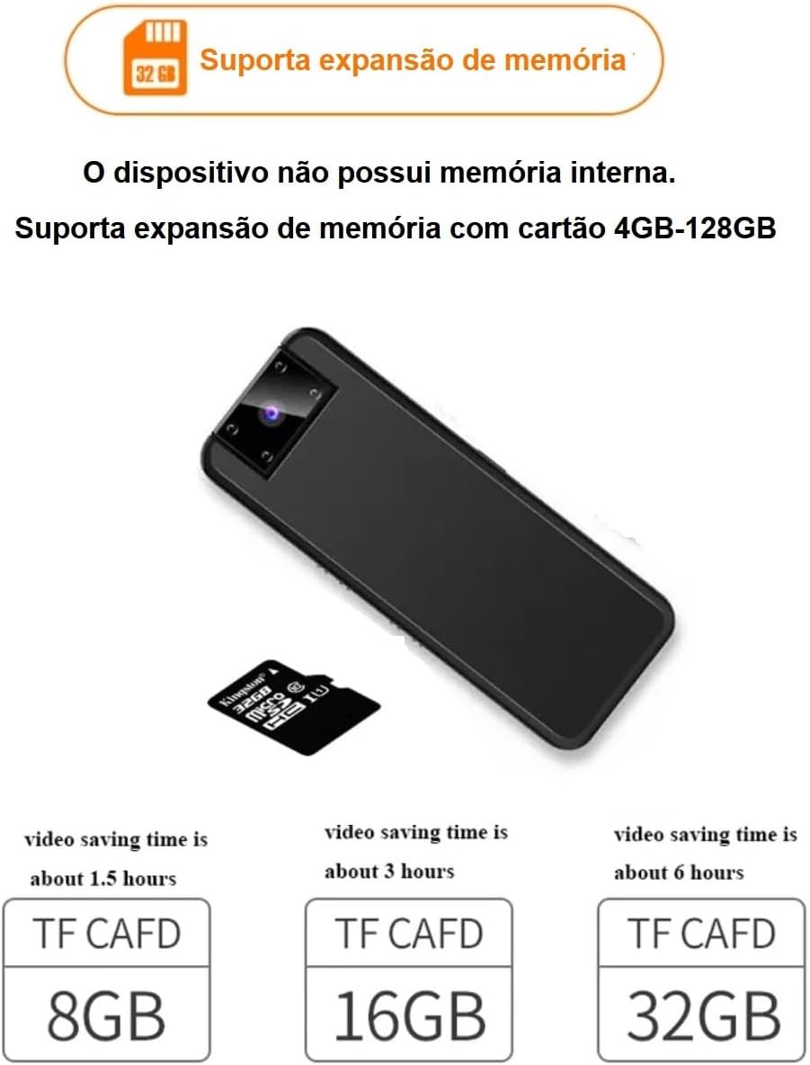 Mini Câmera Espiã A8 HD: Review Testado por 48h em Imagens Noturnas