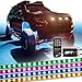 OPT7 Aura Wheel Well RGB LED Kit w/Wireless Remote, Multicolor Tire Rim Lights for Cars | 3-Into-1 16+ Smart-Color Waterproof Strips w/SoundSync (Single Row)