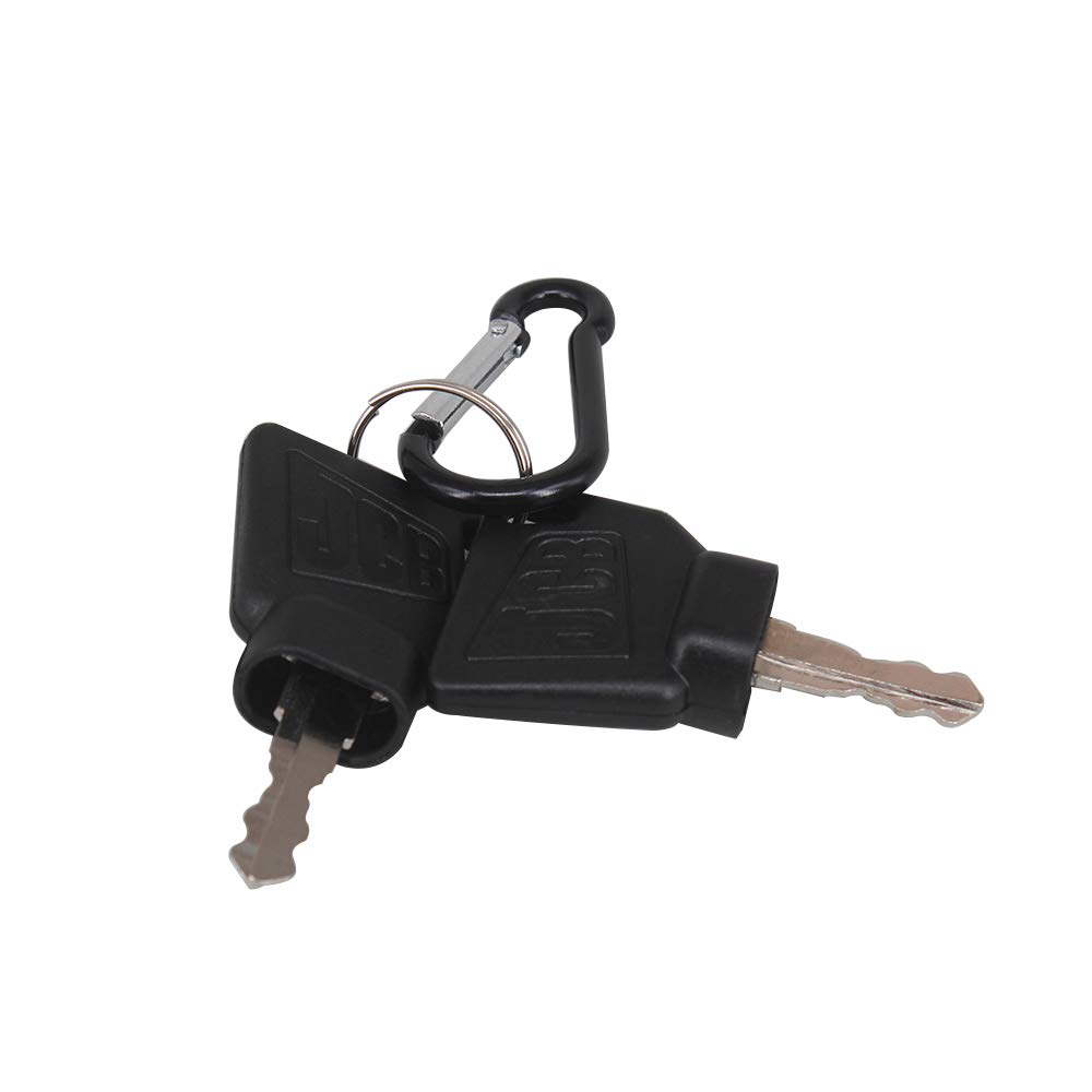 Ignition Keys for JCB Heavy Equipment(2 Pack)