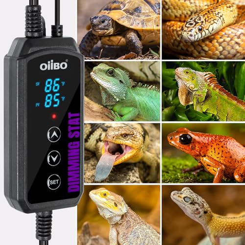 Oiibo TC07 Digital Heat Mat Thermostat, Pid Reptile Heat Lamp Dimming Thermostat Heating Pad Temperature Controller thumb #7
