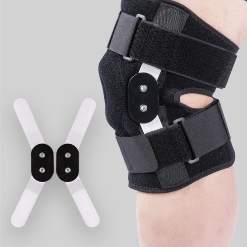 Bandage Metal Sports Support Patellar Knee Pads Pressurized Shock Absorption Running