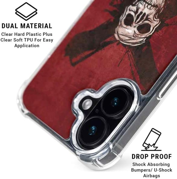 Skinit Phone Case Compatible with MagSafe iPhone 17 - Zombie X Design