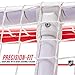 Franklin Sports Hockey Goal - NHL - PVC - 54 x 44 Inch Red