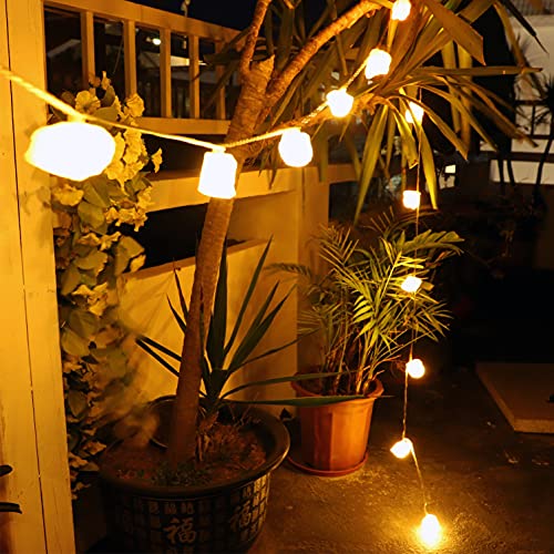 Taohua Garden Himalayan Salt String Lights Remote Control(8 Modes) With 3 Aa Battery Natural Salt Block 10 Led Thanksgiving Christmas Party Decoration Present For Friend #TOP5