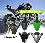【Cantidad】: 1 pieza cubierta de asiento de pasajero trasero carenado para Z900 ABS 17 18 19 20 21 22. 【Color】: Negro/Aspecto de fibra de carbono/Verde/Gris/negro mate, ¡elige el adecuado para decorar tu vehículo!