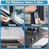 ETERART Transparent Weatherproof Seal Tape 2" x 30 Yards, High Strength Waterproof Sealing Tape for Windows Doors, RV Bathroom Kitchen Outdoor, Air Water Leakage Protection Adhesive Weather Stripping