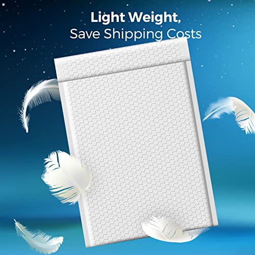 Fuxury White Bubble Mailers 10.5X16 Inch 40 Pack,Padded Envelopes Self Seal Bubble Mailer Waterproof Padded Mailer Bubble Envelopes Cushioning Bubble Shipping Mailer thumb #5