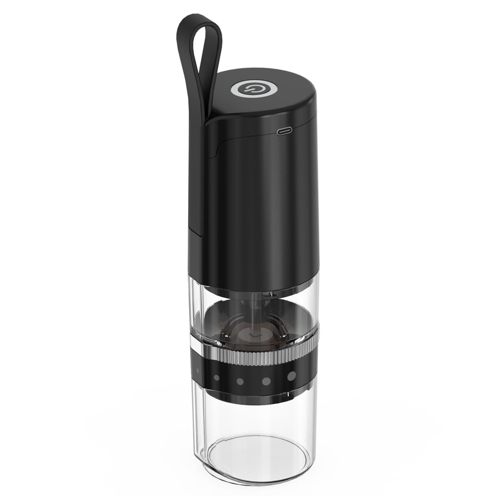 Tsophreniq Electric Coffee Grinder Adjustable Burr Mill Coffee Mill Compact Core Grinder Portable Rechargeable Grinders Grind Settings