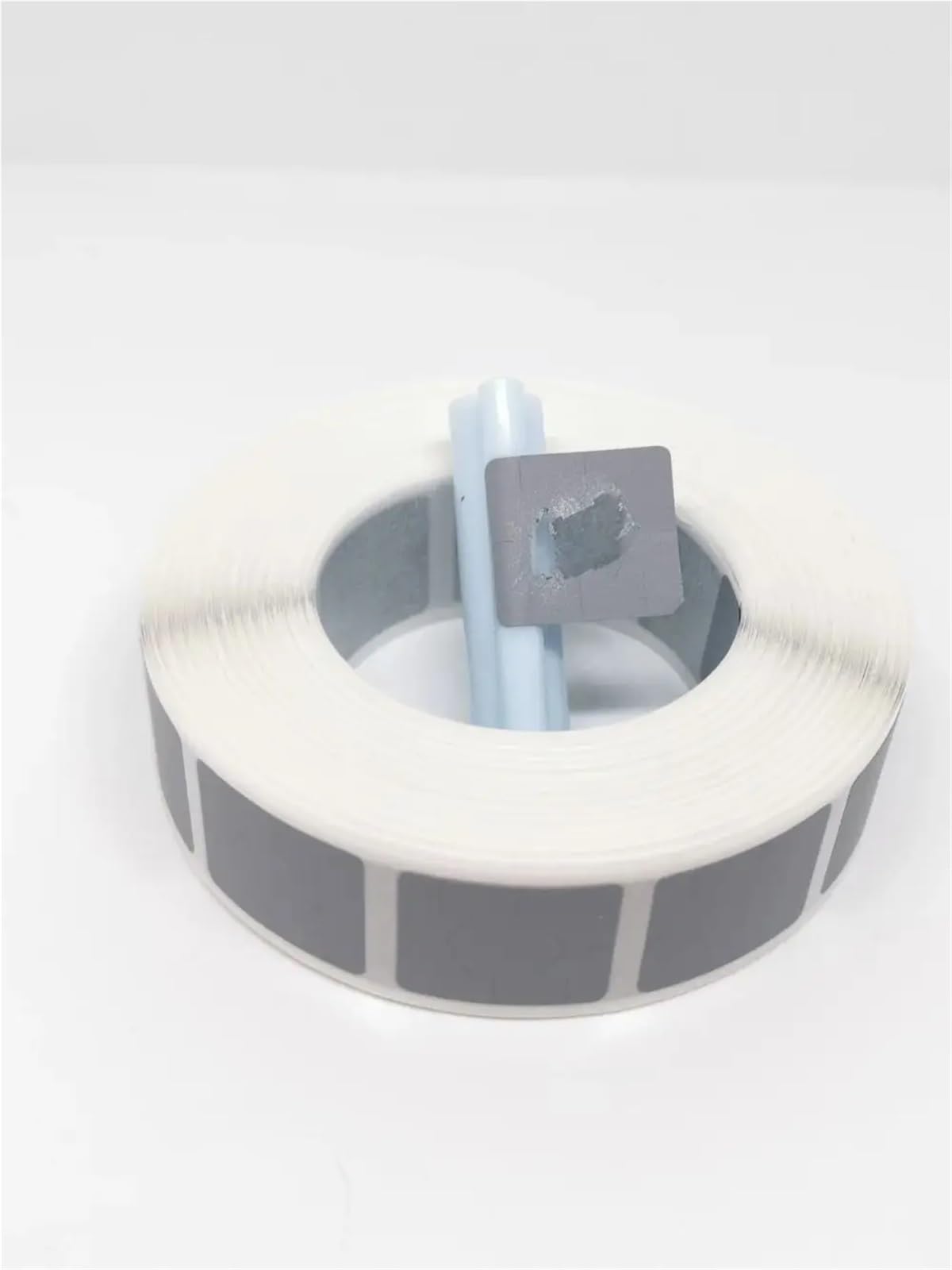 1000 pegatinas para rascar y rascar, 15 mm, color gris, cuadradas, para regalos de bricolaje para juegos y fiestas