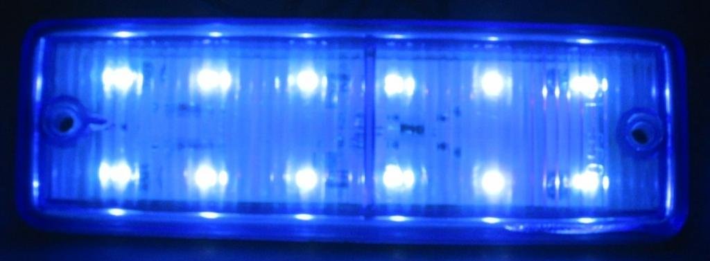 rettangolare LED laterale lampada luce camion trattori rimorchi 24 V