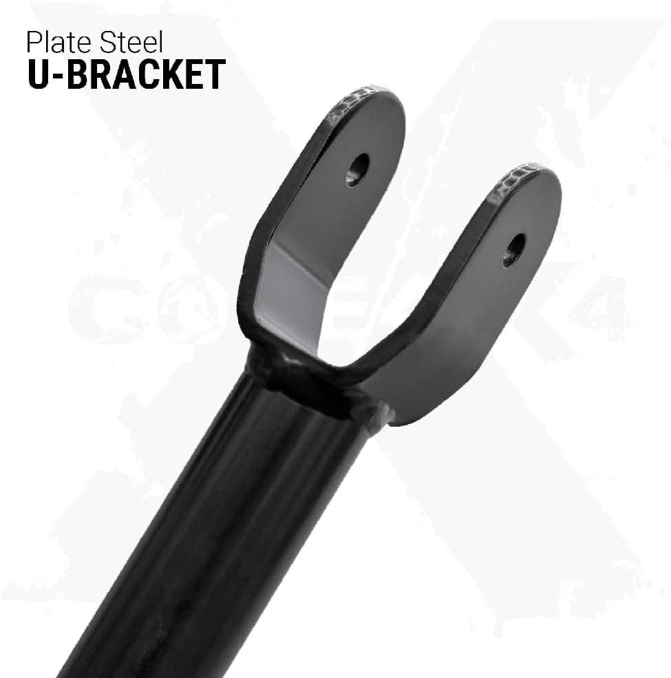 CORE 4X4-8pc Cruise Series Adjustable Control Arm Kit - Compatible with JEEP Grand Cherokee ZJ 93-98 (White)