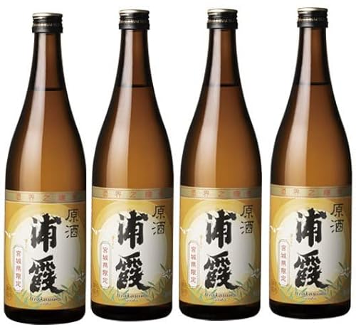 浦霞 本醸造 原酒 720ml 4本