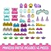 Jelly Blox Classic Castle Set | Includes 45 Pieces | Toddler & Preschool Building Blocks Kids Can Squeeze, Stretch, Squish | MESH ACCREDITED | Safety Tested & Ouch-Free | Sensory Play Toy for Ages 2+