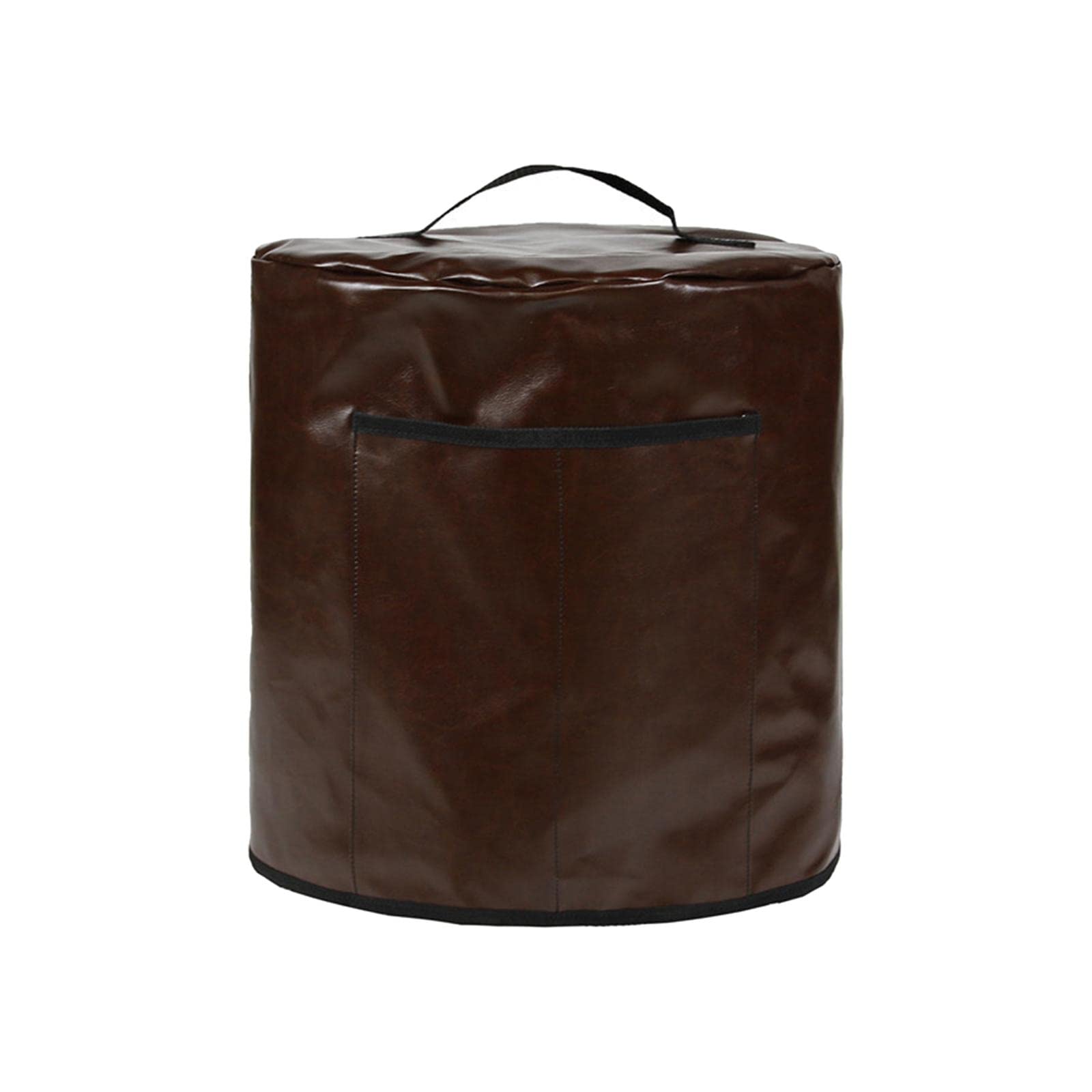 Sharplace Tapa Antipolvo para Freidora de Aire con 2 Bolsillos para Accesorios, Impermeable, Fácil de Limpiar, MARRÓN, Tal como se Describe