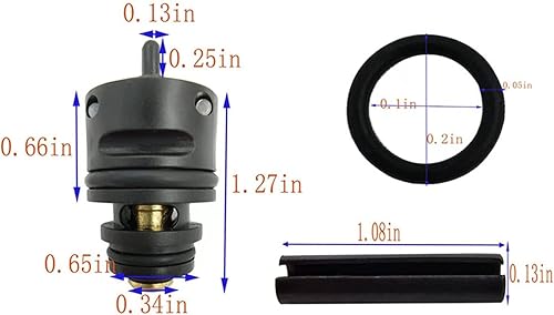 Miniatura 3 de 904949 Kit de revisión para piezas de pistola de clavos de cable Porter FN250B FN251