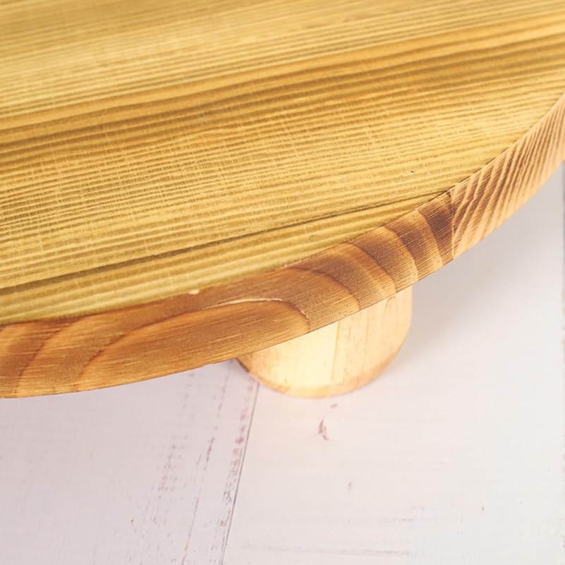 Support en bois de plantes grasses Didiseaon anti rayure pour meuble de maison - 6