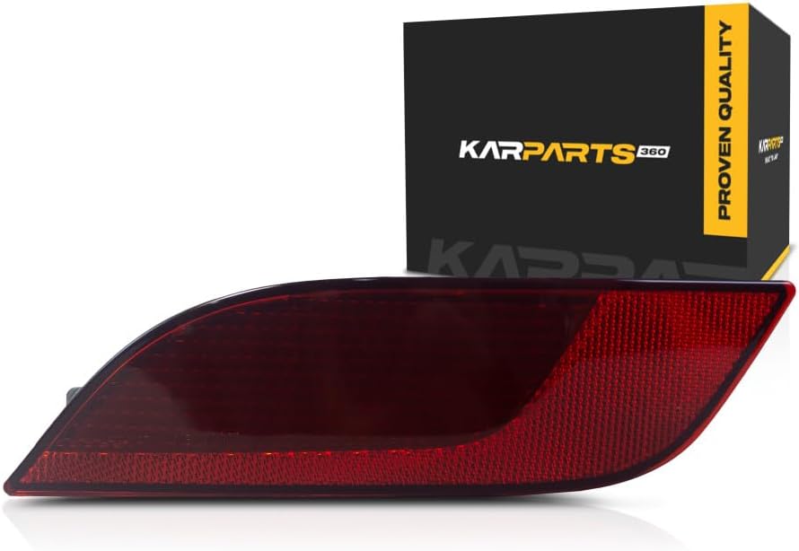 For Jeep Compass Bumper Reflector 2017-2024 Driver and Passenger Side Pair Rear CAPA Certified For CH1184106, CH1185106 | 55112679AA, 55112678AA