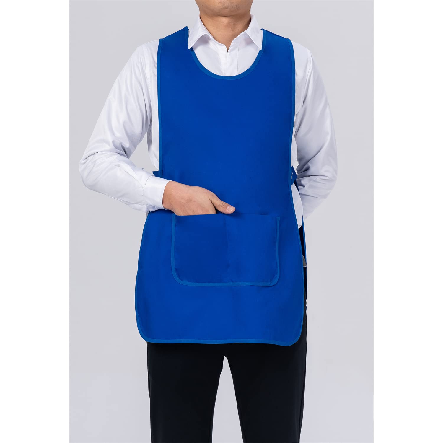 MISEMIYA Tablier de Nettoyage Bzz-868 Batas de laboratorio Unisex adulto (Pack de 1) — view 3