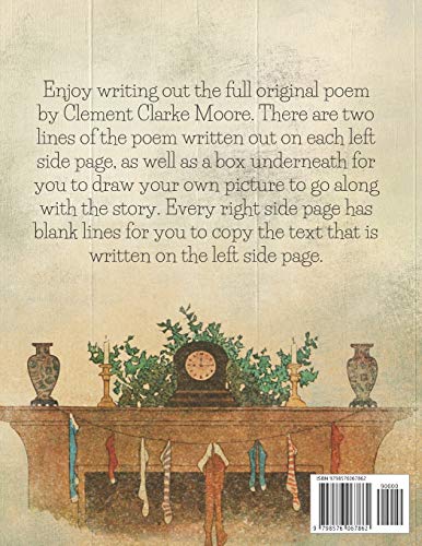 The Night Before Christmas Copywork and Sketchbook: Classic Literature Handwriting Practice - Image 2