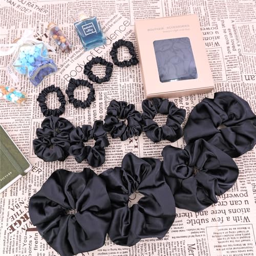Satin Silk Scrunchies 12-Pack at $8.99 - Image 6
