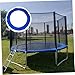 SUPVOX Trampoline Pad Trampoline Replacement Safety Pad Foam Padding Ring Easy to Install Sun Shade Rainproof Cover