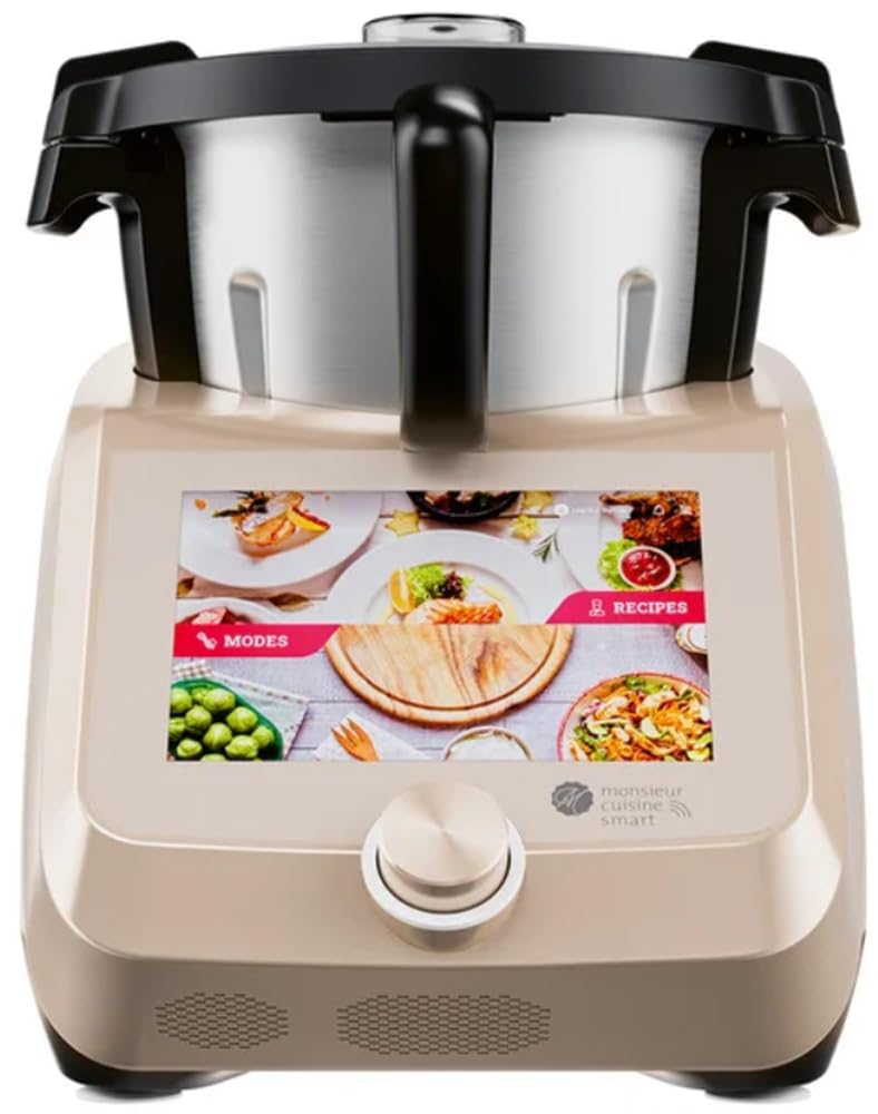 SILVERCREST® Robot de cuisine Monsieur Cuisine Smart SKMS 1200 B1 Couleur : champagne