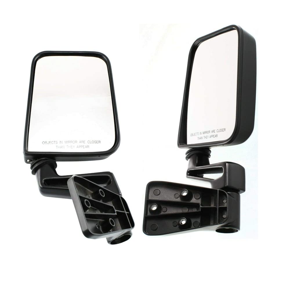 Rétroviseur Droit Pour Jeep Wrangler TJ/YJ 1987-2002 - Compatible 55027208, 68084718AA - Peignable