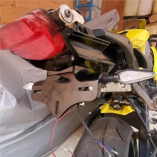 Support plaque d'immatriculation rigide et robuste pour CBR1000RR