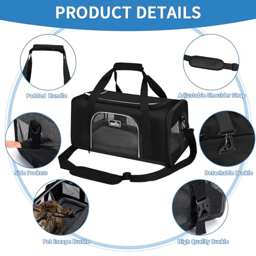 Pet-Carrier-for-Small-Dogs-Cats-TSA-Approved-Pet-Travel-Carrier-Bag-Adequate-Ventilation-Soft-Dog-Cat-Carrier-with-Safety-Lock-Zipper - Cucciolini Doodles   Pet-Carrier-for-Small-Dogs-Cats-TSA-Approved-Pet-Travel-Carrier-Bag-Adequate-Ventilation-Soft-Dog-Cat-Carrier-with-Safety-Lock-Zipper