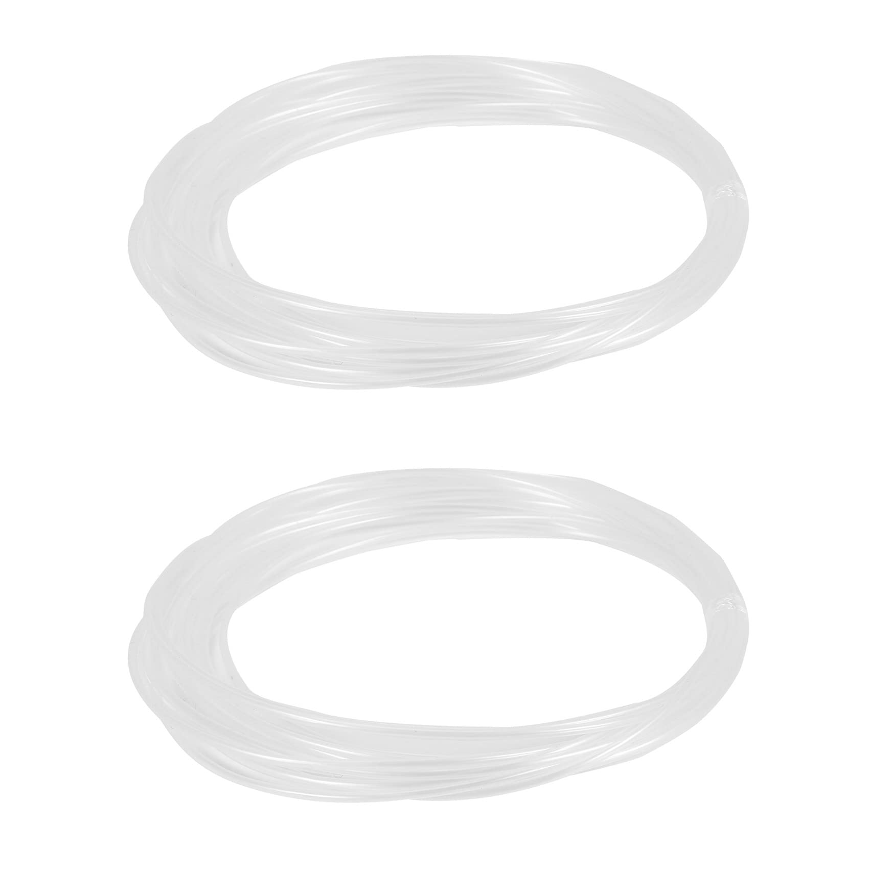 Jnchdghwa Transparent 2X Clear Heat Shrink Tubing Vehicle Wiring Boat Electrical Diameter 1.5Mm 5M