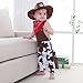 LXKIKMM Baby Toddler Boy Cowboy Outfit Rodeo Birthday Costume Woody 3-6 Months