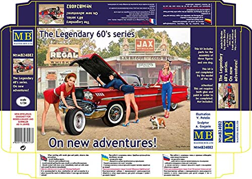 Modelo The Legendary 60's Series 1/24 Foxbot miniatura 3