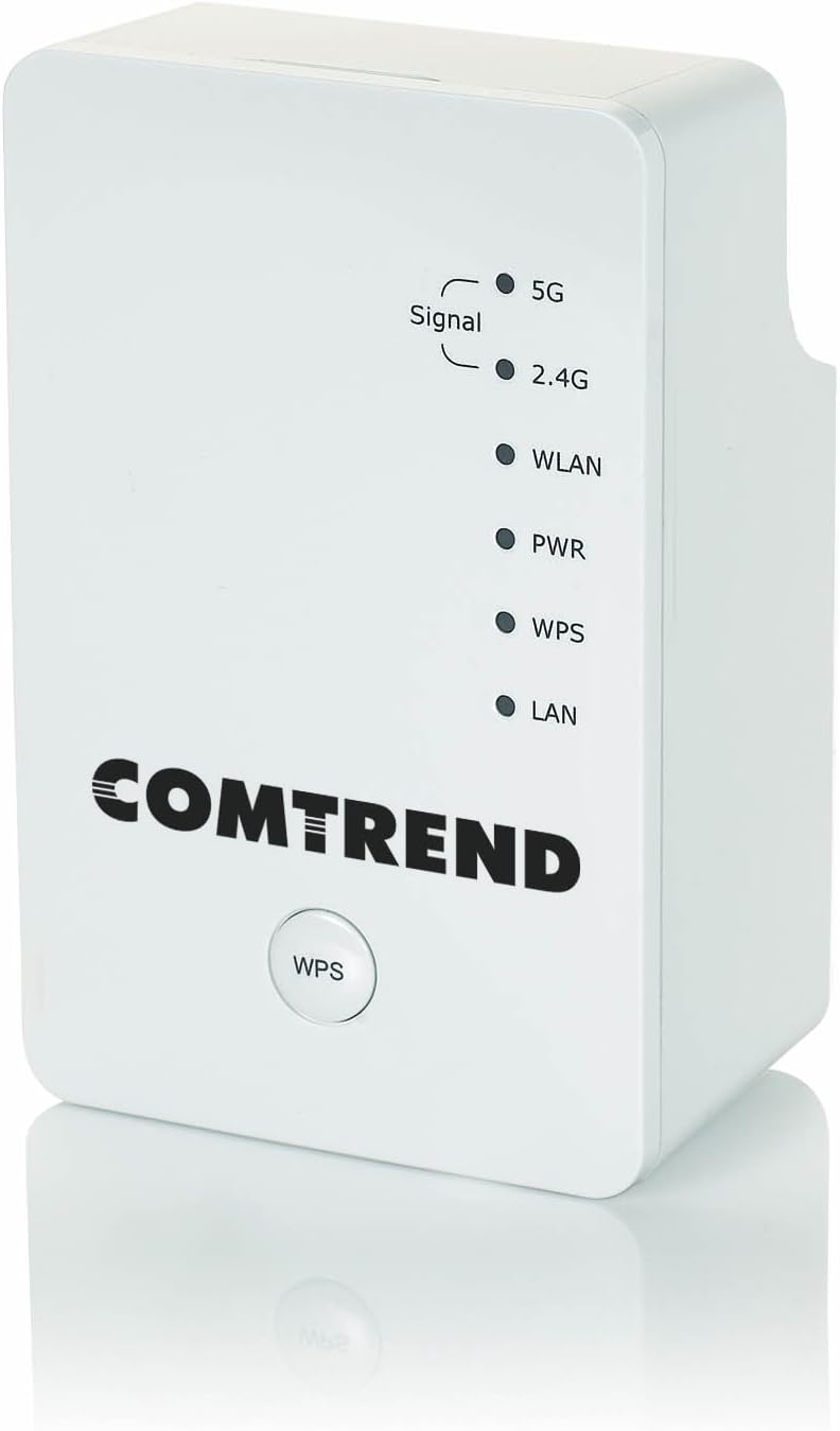 Comtrend AC750 Dual Band Wireless Range Extender (WAP-5920), Next Generation WiFi AC Access Point